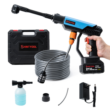 Mini hidrolavadora inalámbrica, batería de 21 V y 4,0 Ah, pequeña hidrolavadora
