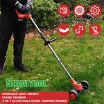 Weed Eater 4.0AH Battery Powered,21v Trimmer Edger Lawn Tool