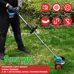 Weed Eater 4.0AH Battery Powered,21v Trimmer Edger Lawn Tool