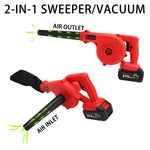 Mini Blower,21V Cordless Small Blower Lithium Battery