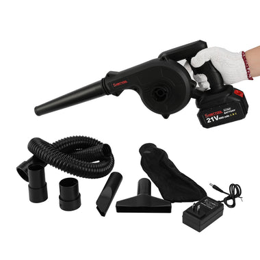 Mini Blower,2- in-1 Cordless Small Leaf Blower 21V Lithium Battery