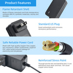 SHINTYOOL 21v Battery Charger Adapter 2Pack,Charger Cord 1A Compatible 21v Lithium-Ion Battery (Battery Not Included)